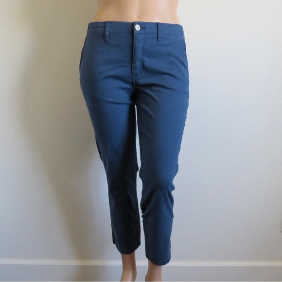 STS BLUE Jeans Women's Gigi Crop Oxford Blue Trouser Size 31 fits Size 12 NWT - Picture 3 of 3